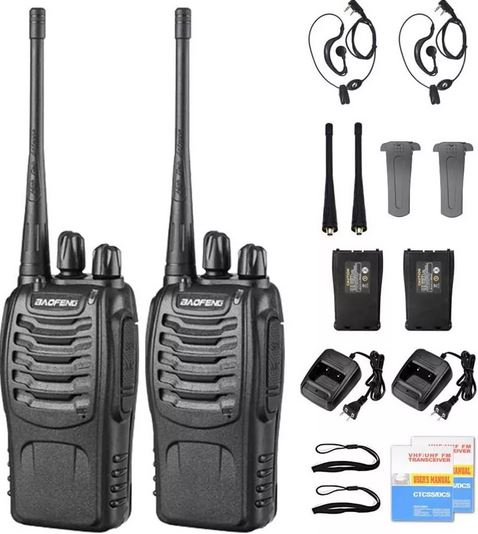 Walkie Talkie 4x1 – Comunicación Inmediata – Seguridad y Contacto Sin Señal en Segundos