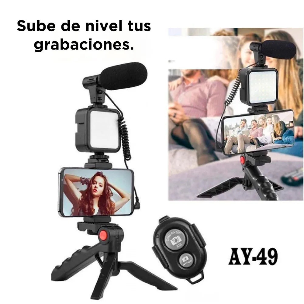 LumiShot Pro - Tu Estudio de Video en un Solo Kit