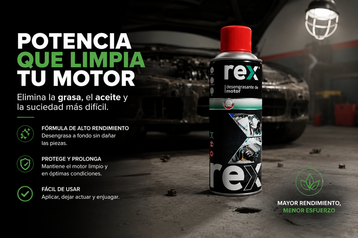 AutoKit Rex — El motor limpio y los contactos restaurados en un solo pack