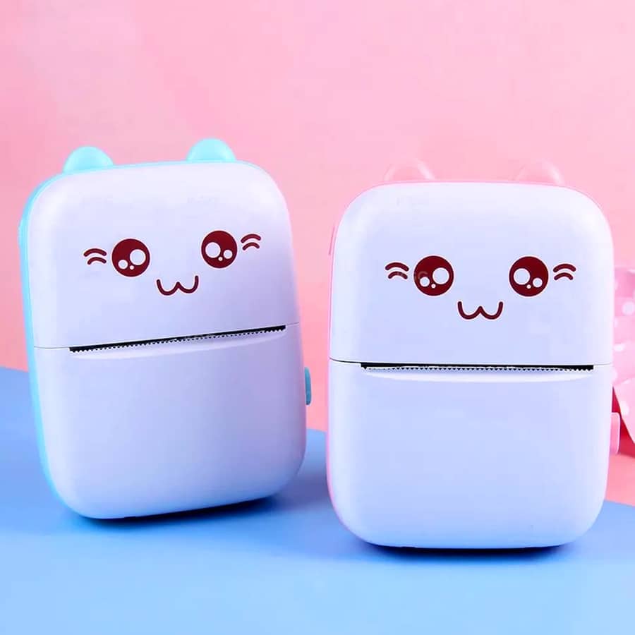 Mini Impresora Térmica Portátil – Etiqueta desde tu Celular – Organiza el Año Escolar en 15 Minutos
