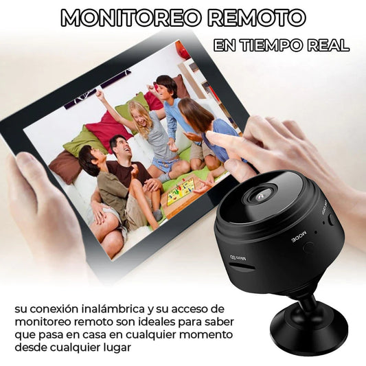 2x1: Mini Cámara WiFi – Vigilancia en Vivo – Protege tu hogar 24/7