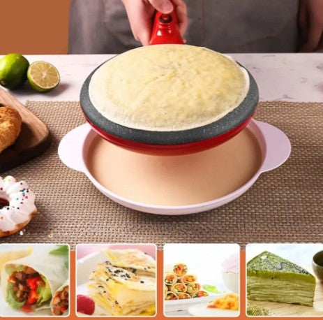 Crepera Eléctrica Portátil – Crepes Perfectos – Resultados Dorados en Segundos
