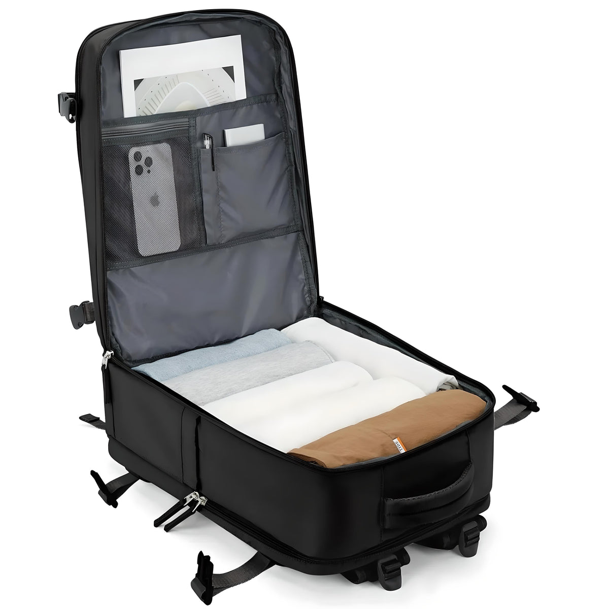 Mochila Todo en Uno – Viaje y Uso Diario – Más Espacio, Menos Desorden en Cada Salida