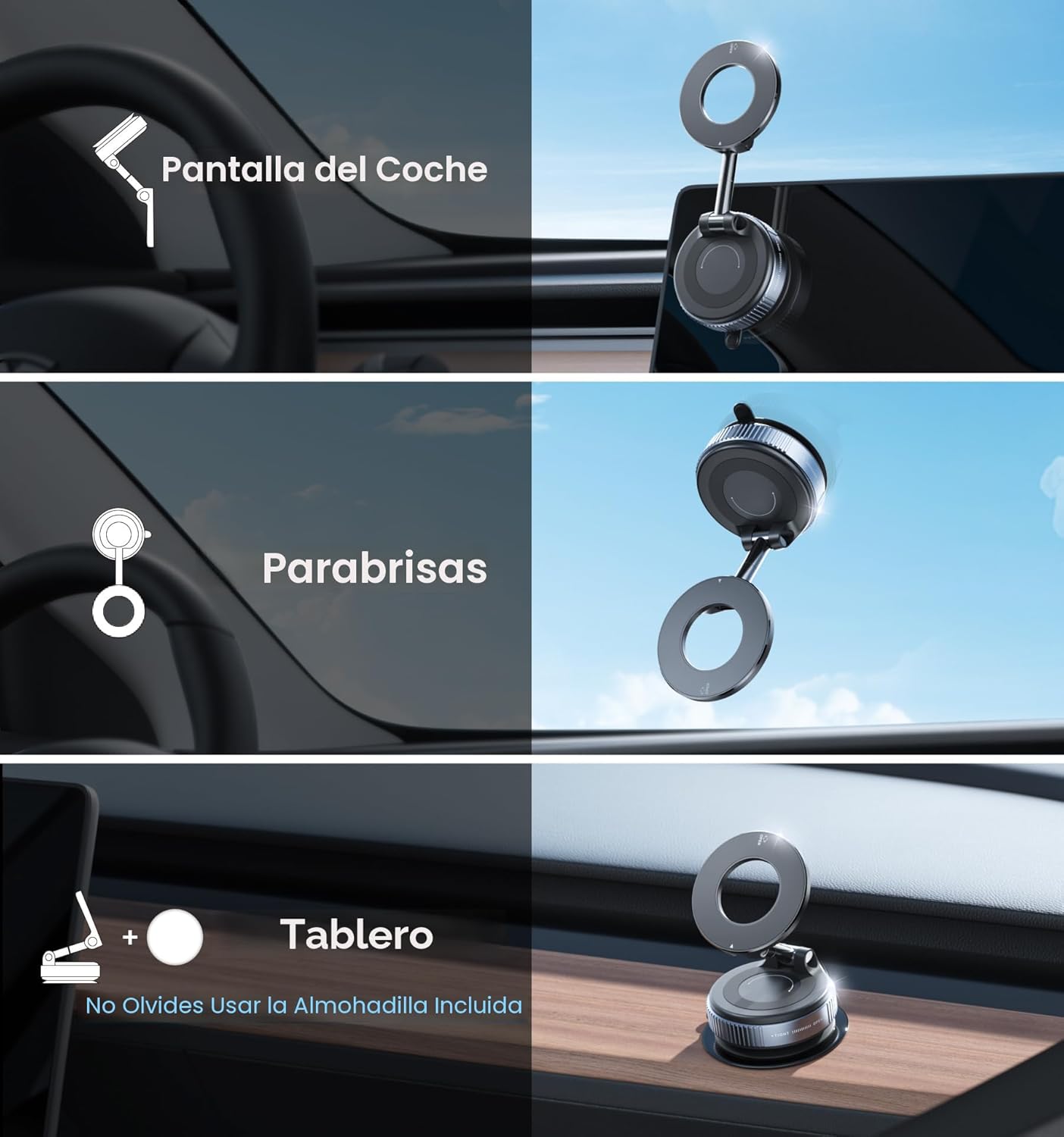 MagDrive Pro - Maneja Seguro con Tu Celular Siempre a la Vista