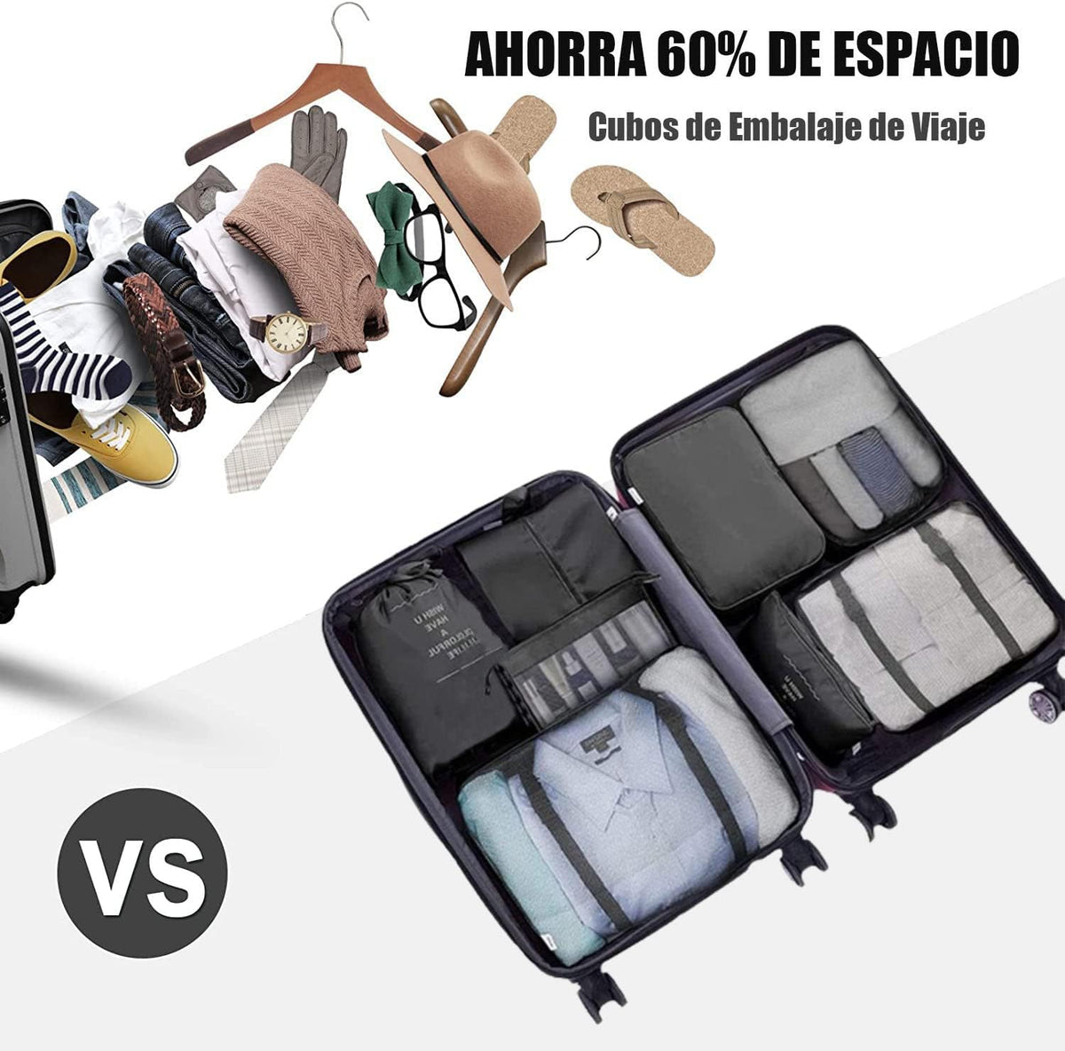PackViaje Pro - Ordena tu maleta en minutos, viaja sin estrés