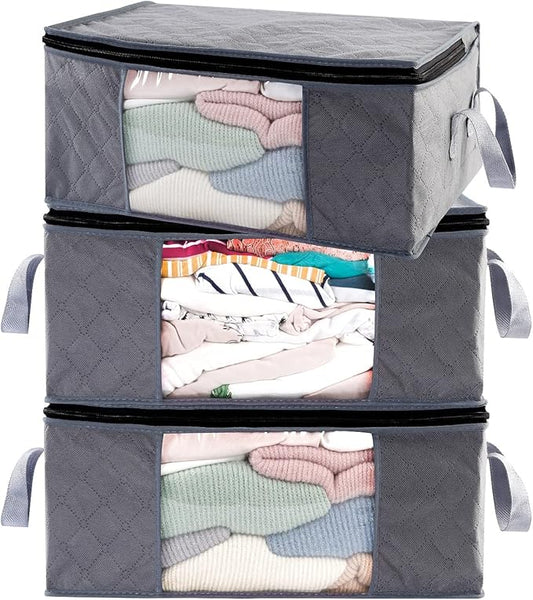 Bolso Organizador de Ropa 3x1  – Guarda y Protege – Clóset Ordenado en Segundos