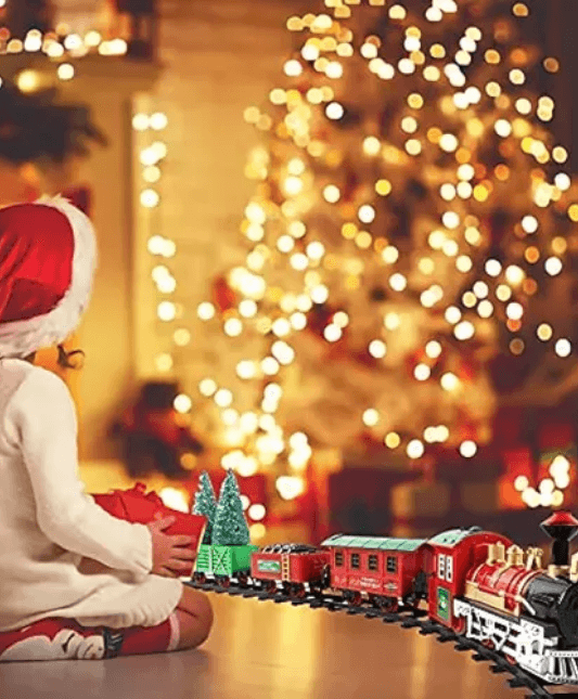 Tren Navideño Clásico – Recorre el Árbol y Despierta la Magia en Familia Esta Navidad