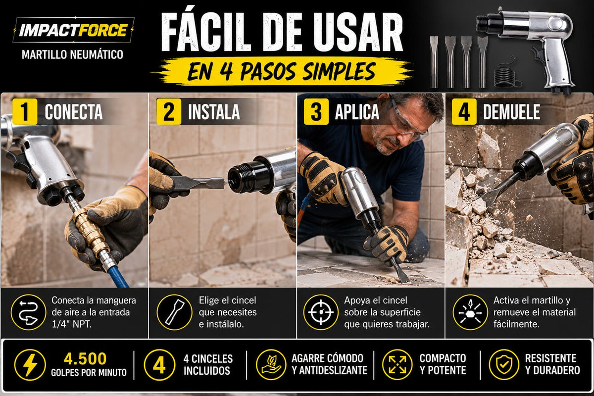 ImpactForce - Demolición Profesional en Tus Manos