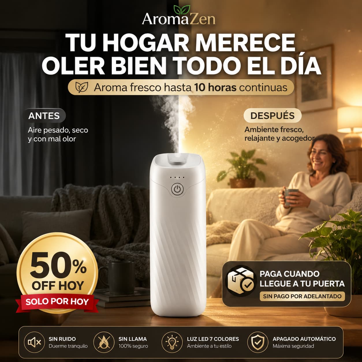 AromaZen — Transforma tu hogar en un spa en minutos