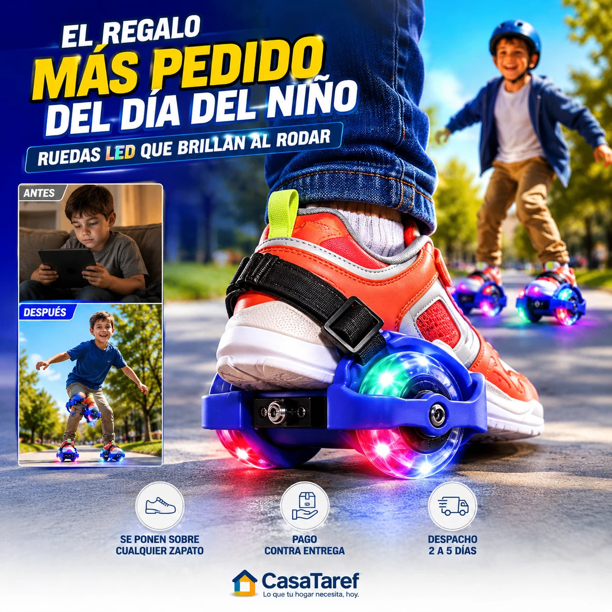 RollerGlow — El Regalo que Pide a Gritos tu Hijo este Día del Niño