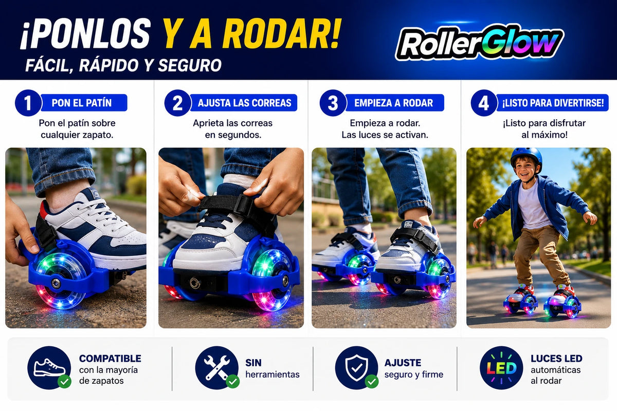RollerGlow — El Regalo que Pide a Gritos tu Hijo este Día del Niño