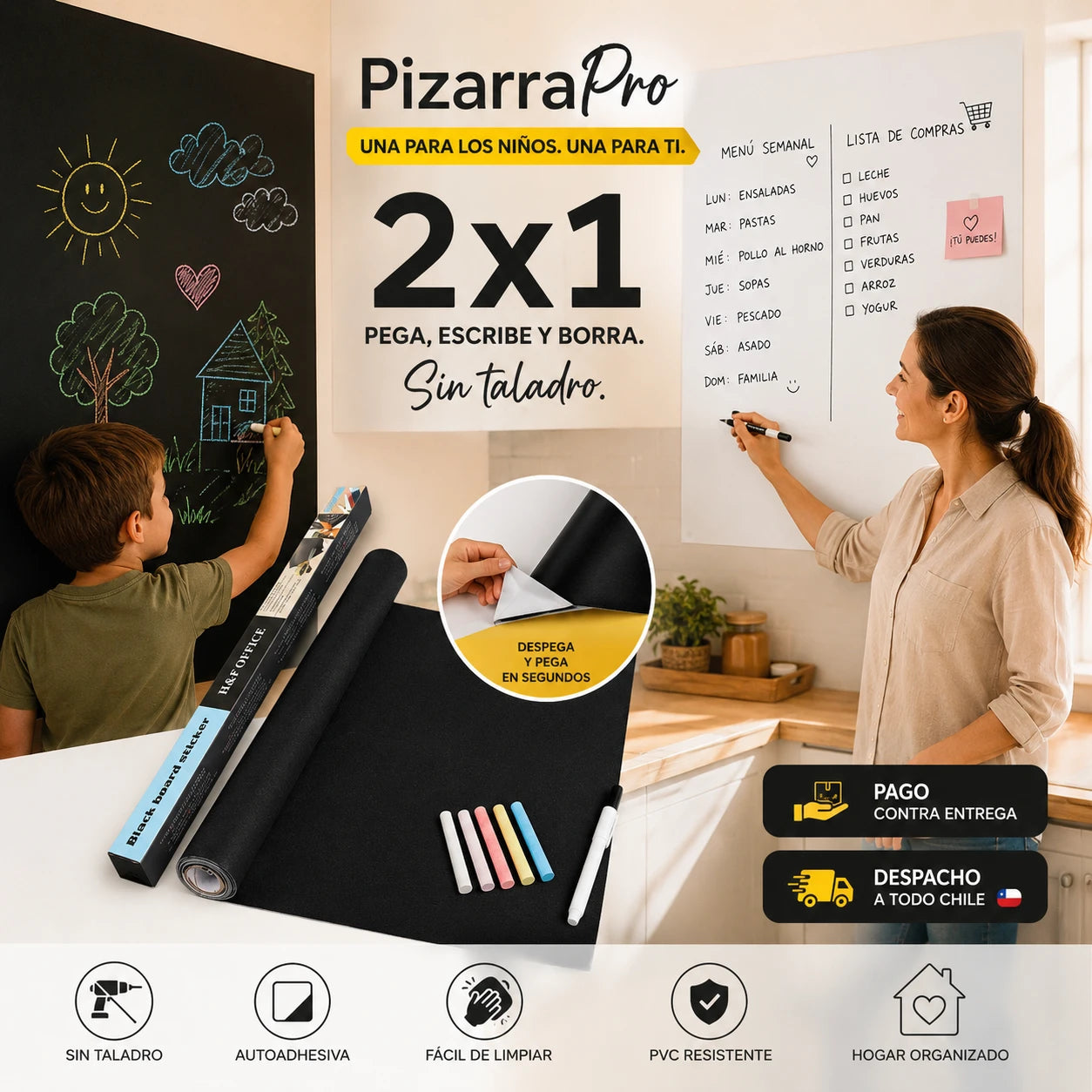 PizarraPro — Convierte Cualquier Pared en Pizarrón al Instante