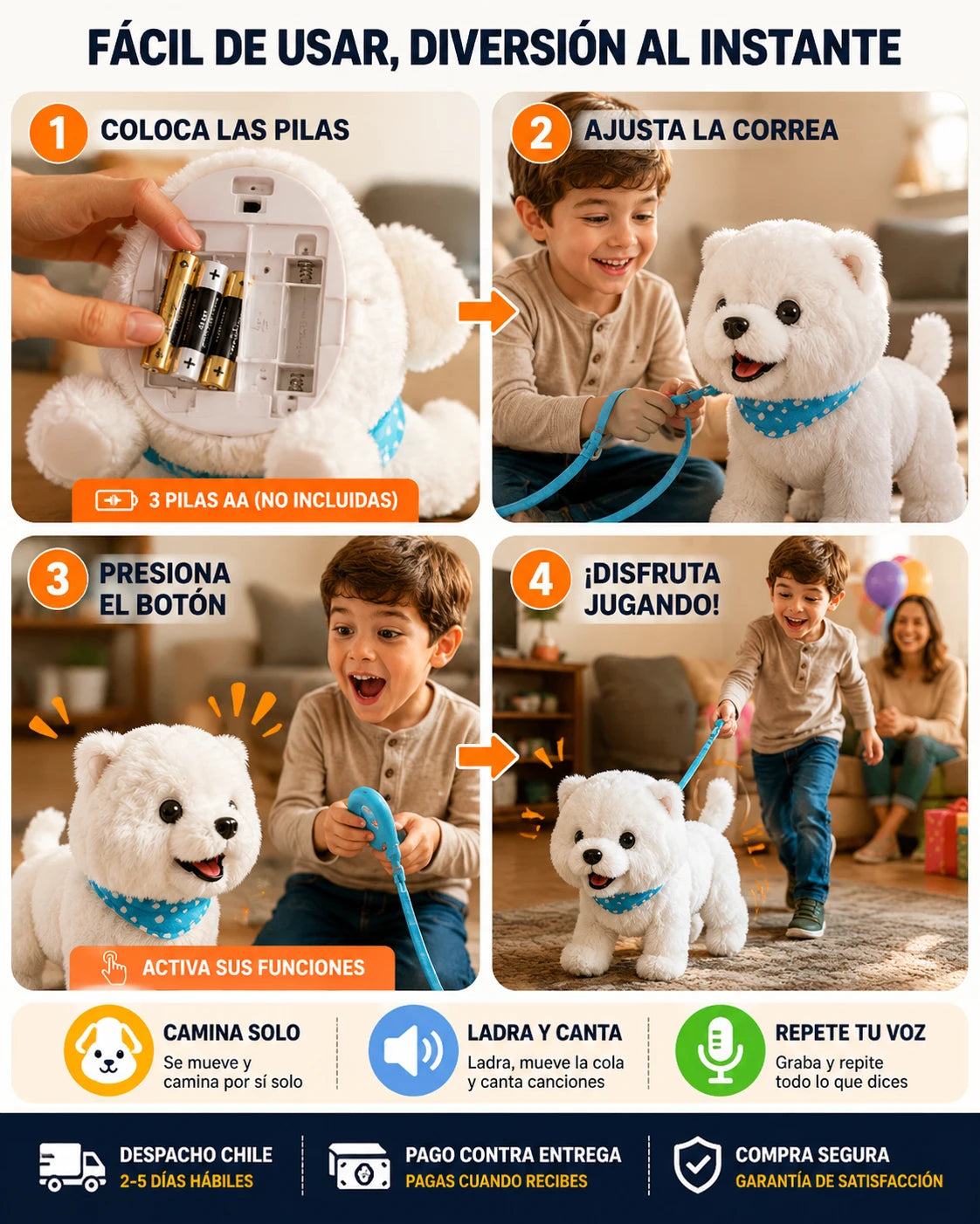 WoofPal — El perrito que camina, ladra y enamora este Día del Niño