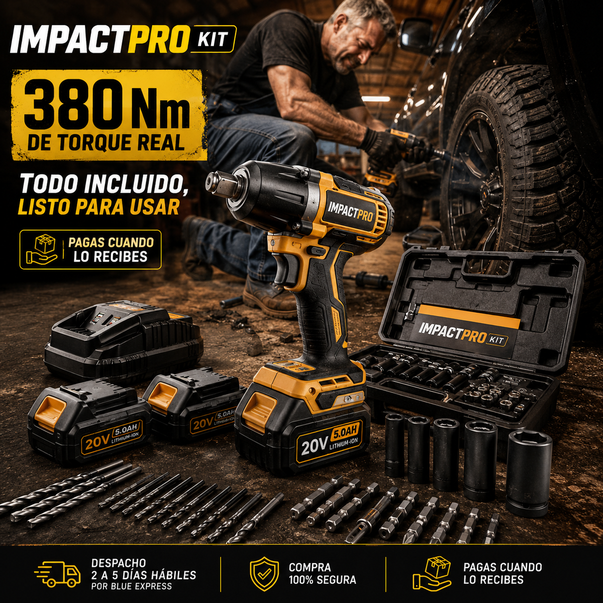 ImpactPro Kit — La herramienta completa lista para usar desde el día uno