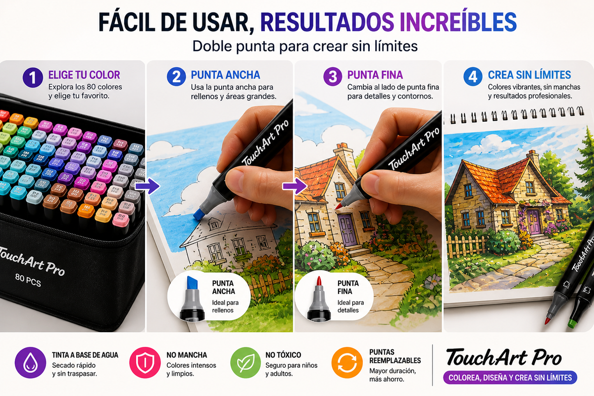 TouchArt Pro - Colorea, Diseña y Crea sin Límites