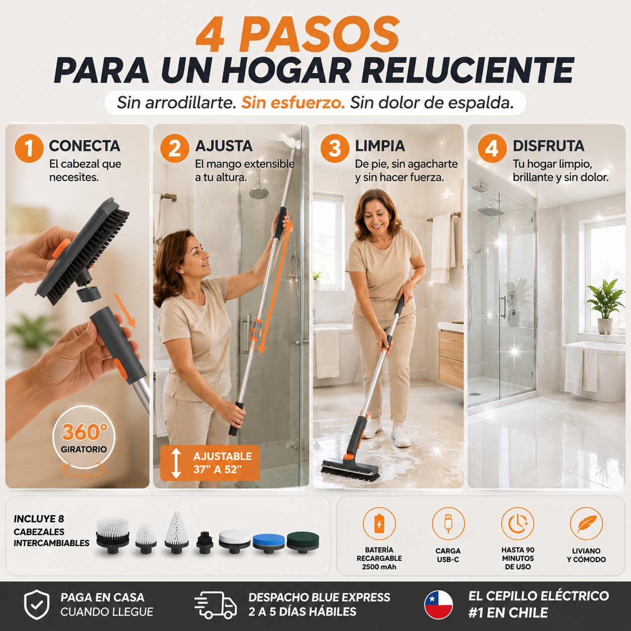 LimpiaFácil Pro - Limpia Todo el Hogar Sin Arrodillarte