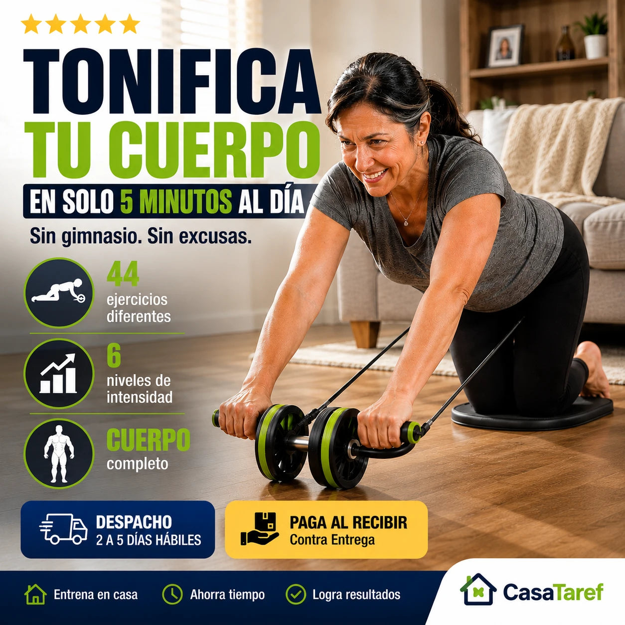 RevoCore – Tonifica tu cuerpo en solo 5 minutos al día
