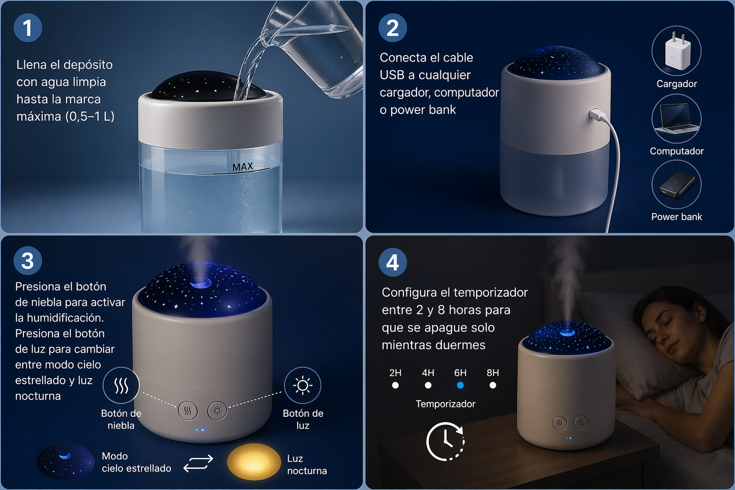 StarGlow MagicMist — Duerme mejor, respira mejor, vive mejor