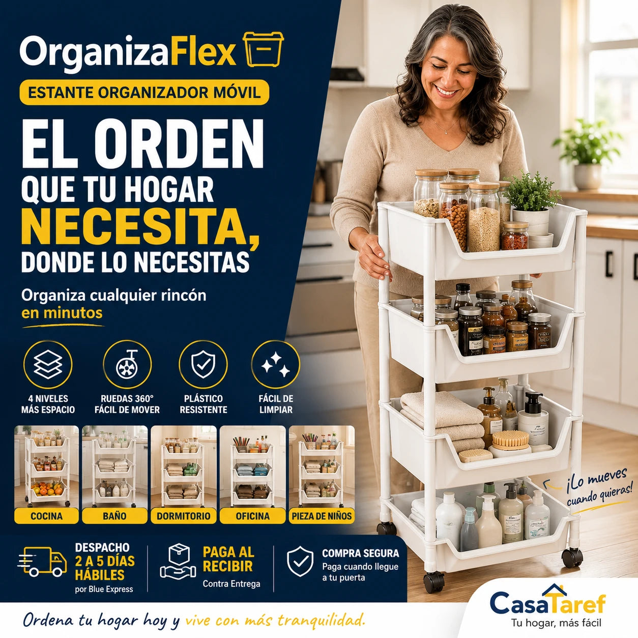 OrganizaFlex - El orden que tu hogar necesita, donde lo necesitas