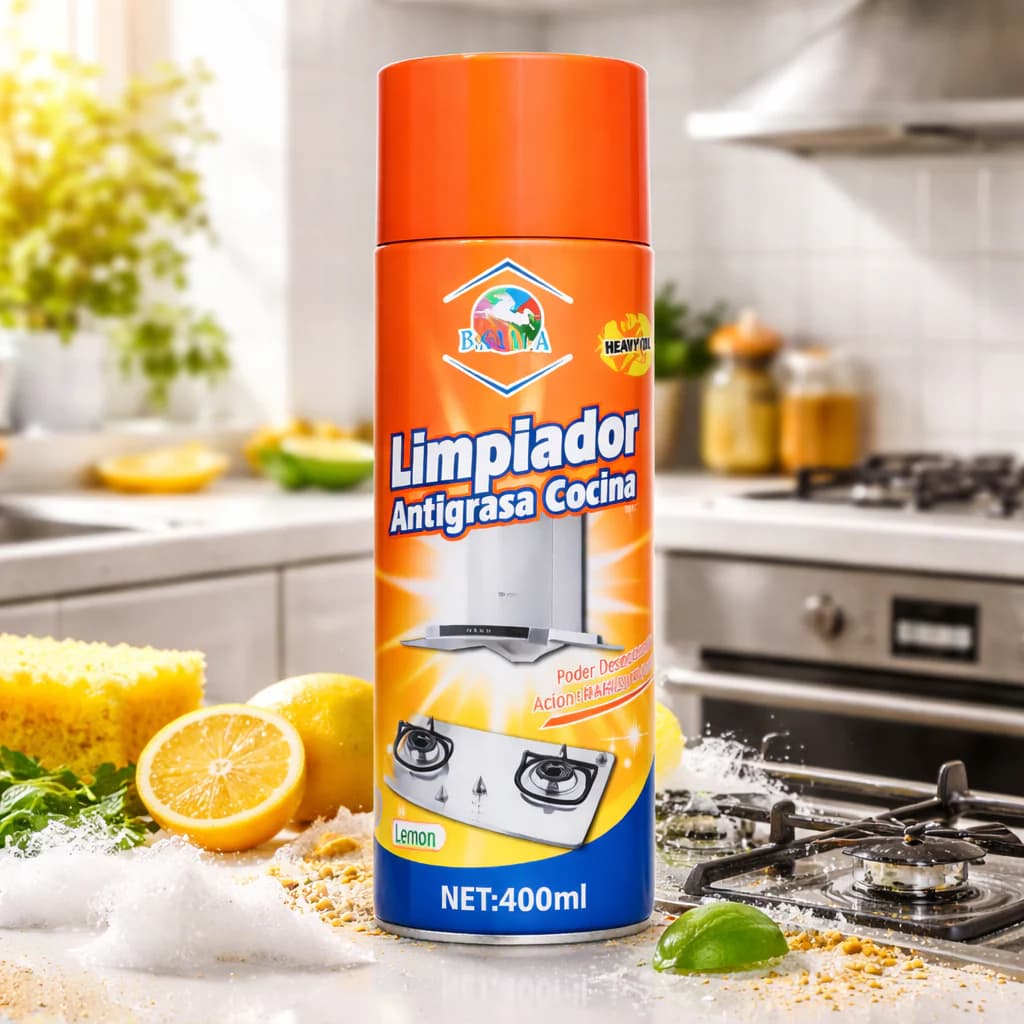 NaranjaClean Pro — Elimina la grasa de cocina al instante