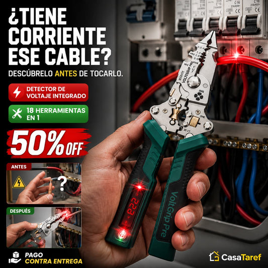 VoltGrip Pro - Pela cables y detecta voltaje con una sola herramienta