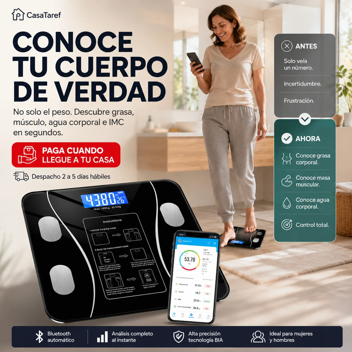 BodyScan Pro — Conoce tu cuerpo de verdad, no solo tu peso