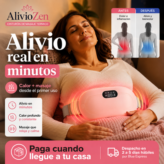 AlivioZen - El Calor que Alivia tus Cólicos en Minutos