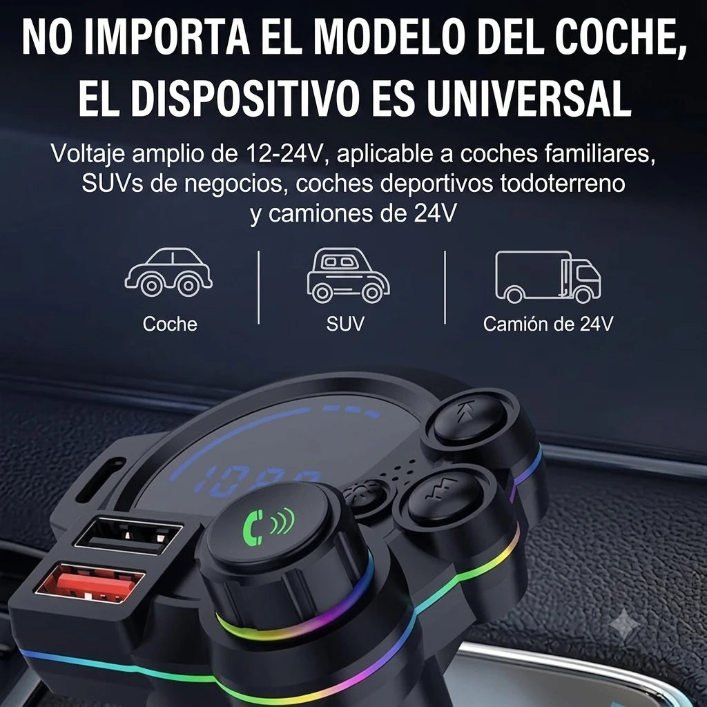 DriveConnect Pro - Transforma Tu Auto en un Equipo de Sonido Moderno