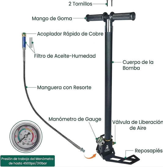 AirPump Pro — Llena tu tanque PCP sin depender de nadie