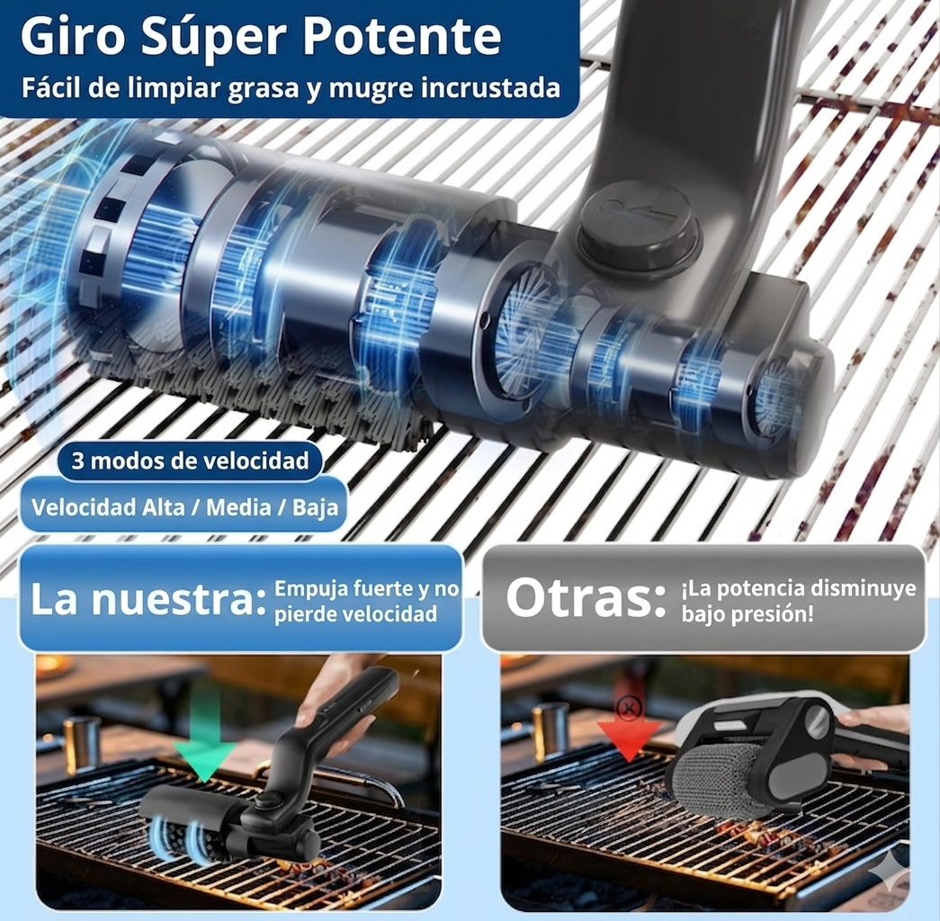 GrillMaster Pro — Limpia tu parrilla en minutos sin esfuerzo