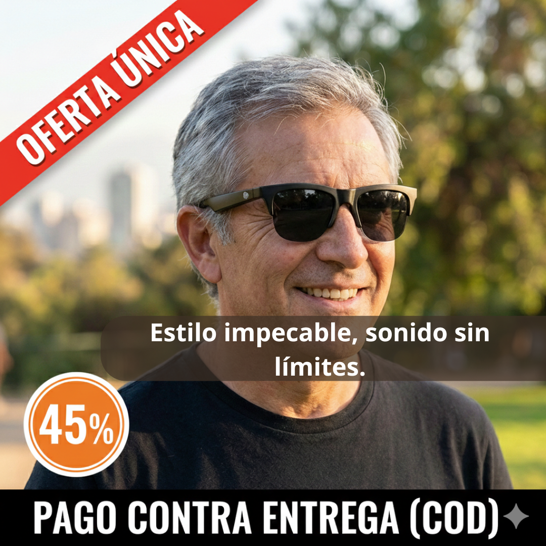 Gafas Inteligentes Bluetooth F-06 – Llamadas Sin Manos – Conéctate al Instante