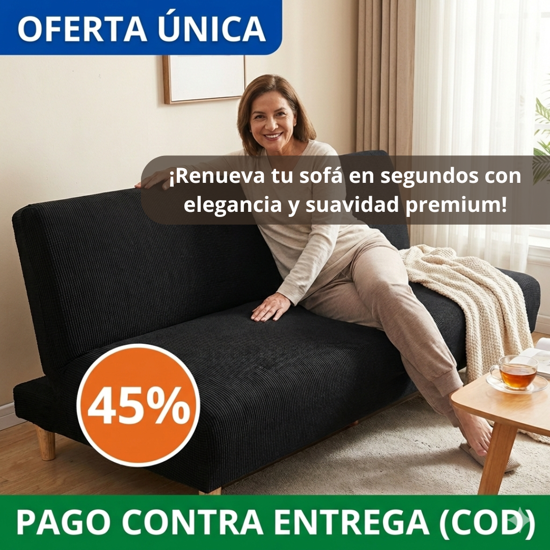 Funda Elástica para Sofá - Protección Antimanchas - Renueva tu Living en Minutos