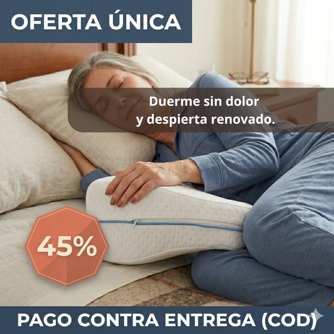 LumbarRest Pro 2x1 - Lleva 2 y Duerme Sin Dolor Desde la Primera Noche