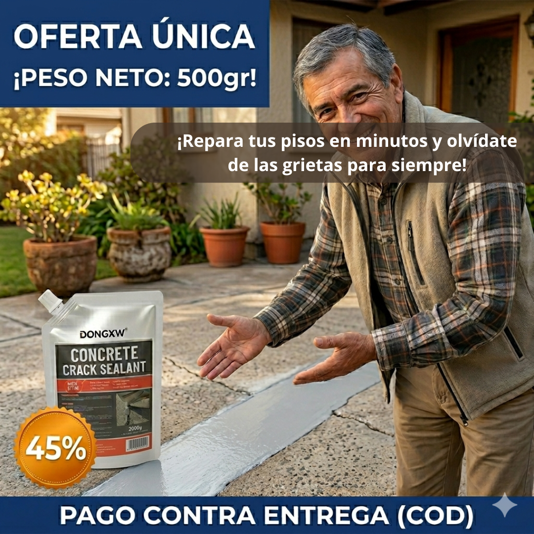 CrackFix Pro — Repara Grietas en Pisos y Paredes Sin Llamar a Nadie