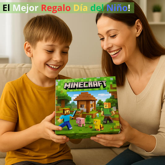 Bloques Magnéticos XL (75 pzs) Minecraft –  Sorprende a tu niño esta Navidad