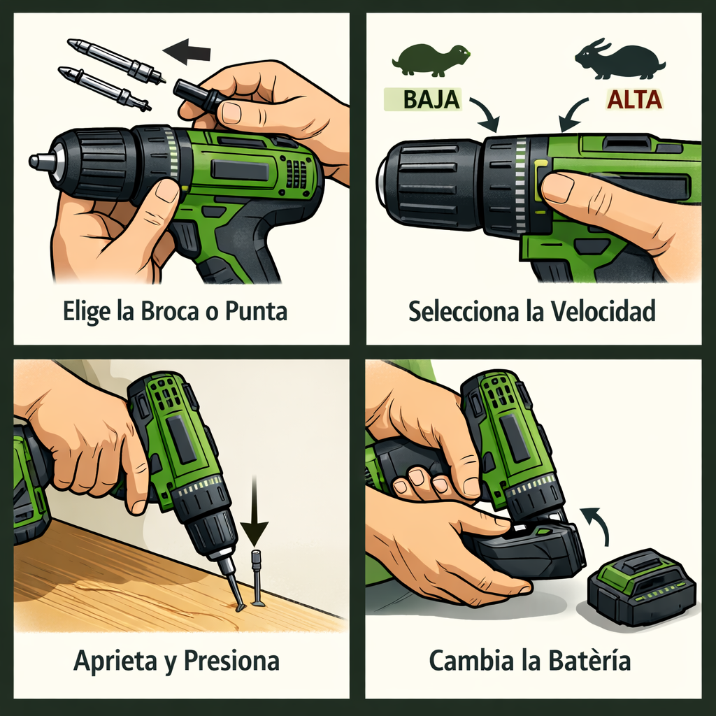 DrillPro 12 – Taladra, Atornilla y Repara Sin Cables Ni Líos
