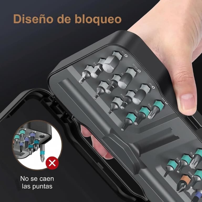 Destornillador Magnético 24 en 1 - 40% OFF